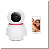 Поворотная Wi-Fi IP-камера HDcom T-228-AW1-8GS с записью в облако